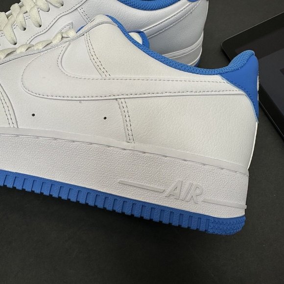 Nike Air Force 1 \'07 White Photo Blue DR9867-101 Men\'s Sizes Damaged Box main image 5